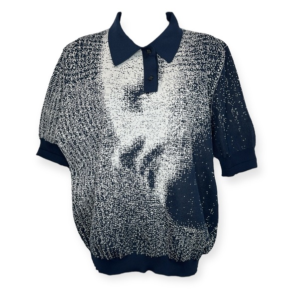 Martin Margiela Pointillism Face Printed Top - Picture 1 of 2